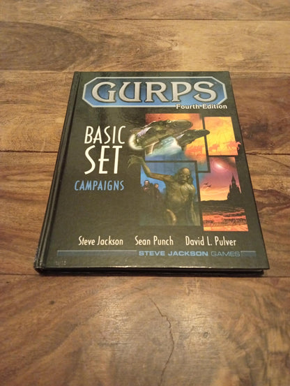 GURPS Basic Set Campaigns 4th Edition Steve Jackson Games 2004