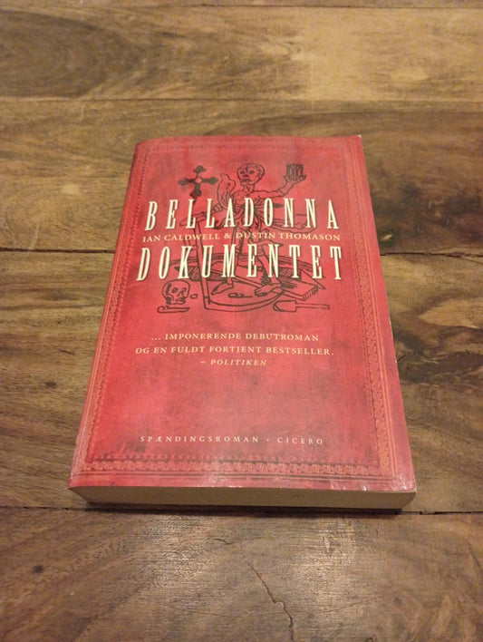 Belladonna Dokumentet Ian Caldwell Cicero 2006