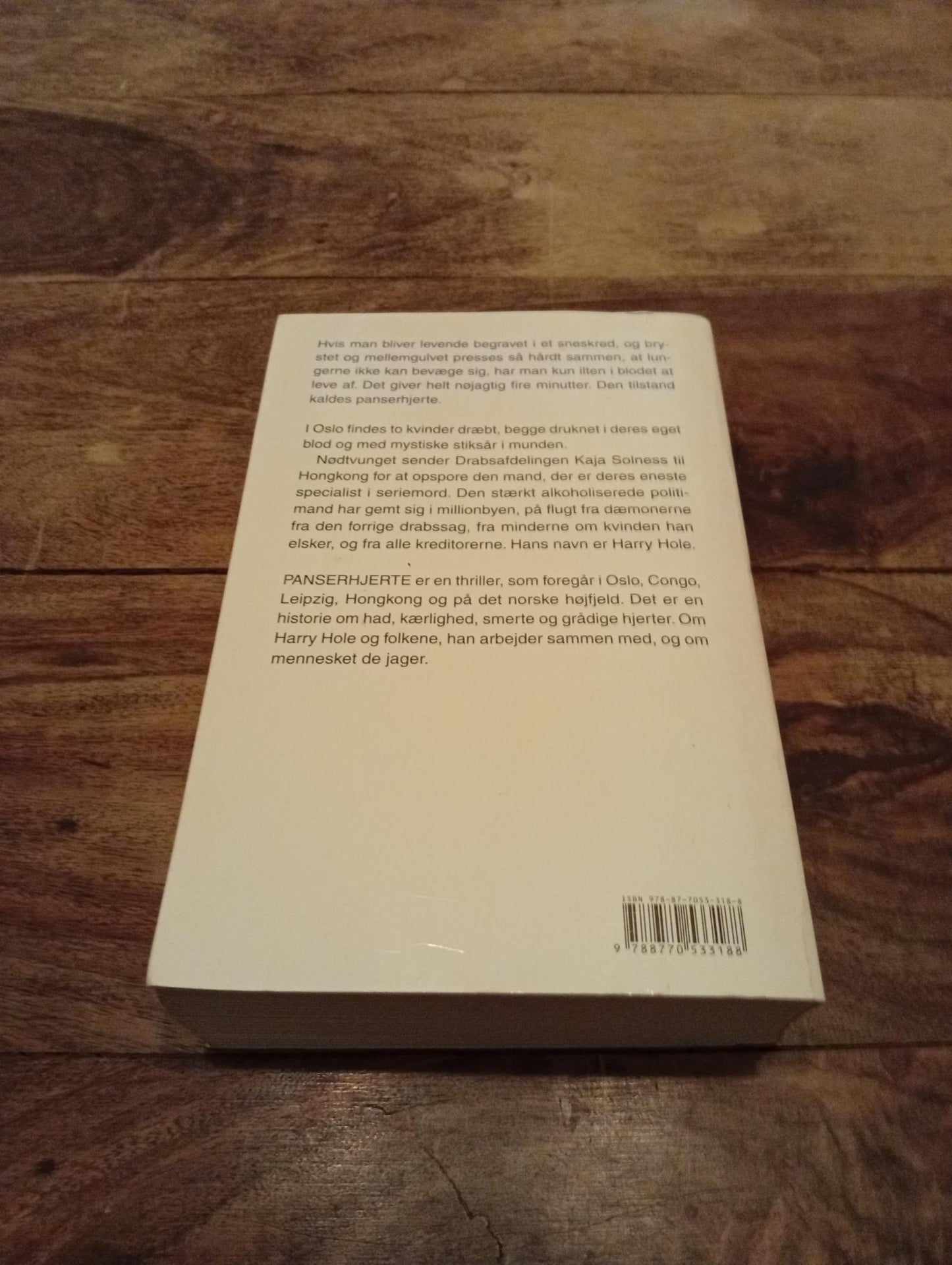 Panserhjerte Jo Nesbø Modtryk 2011