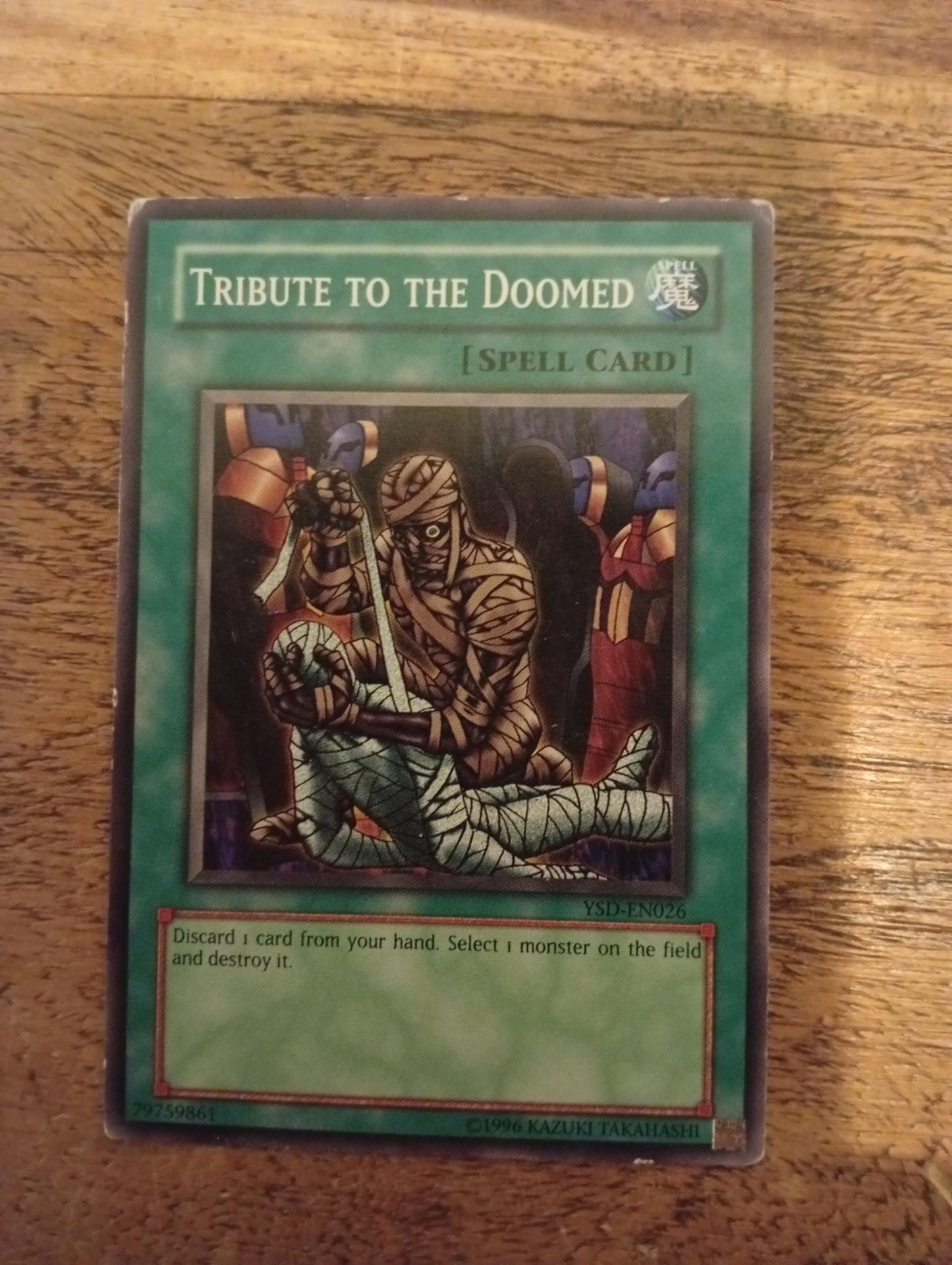 Yu-Gi-Oh! Tribute to The Doomed YSD-EN026