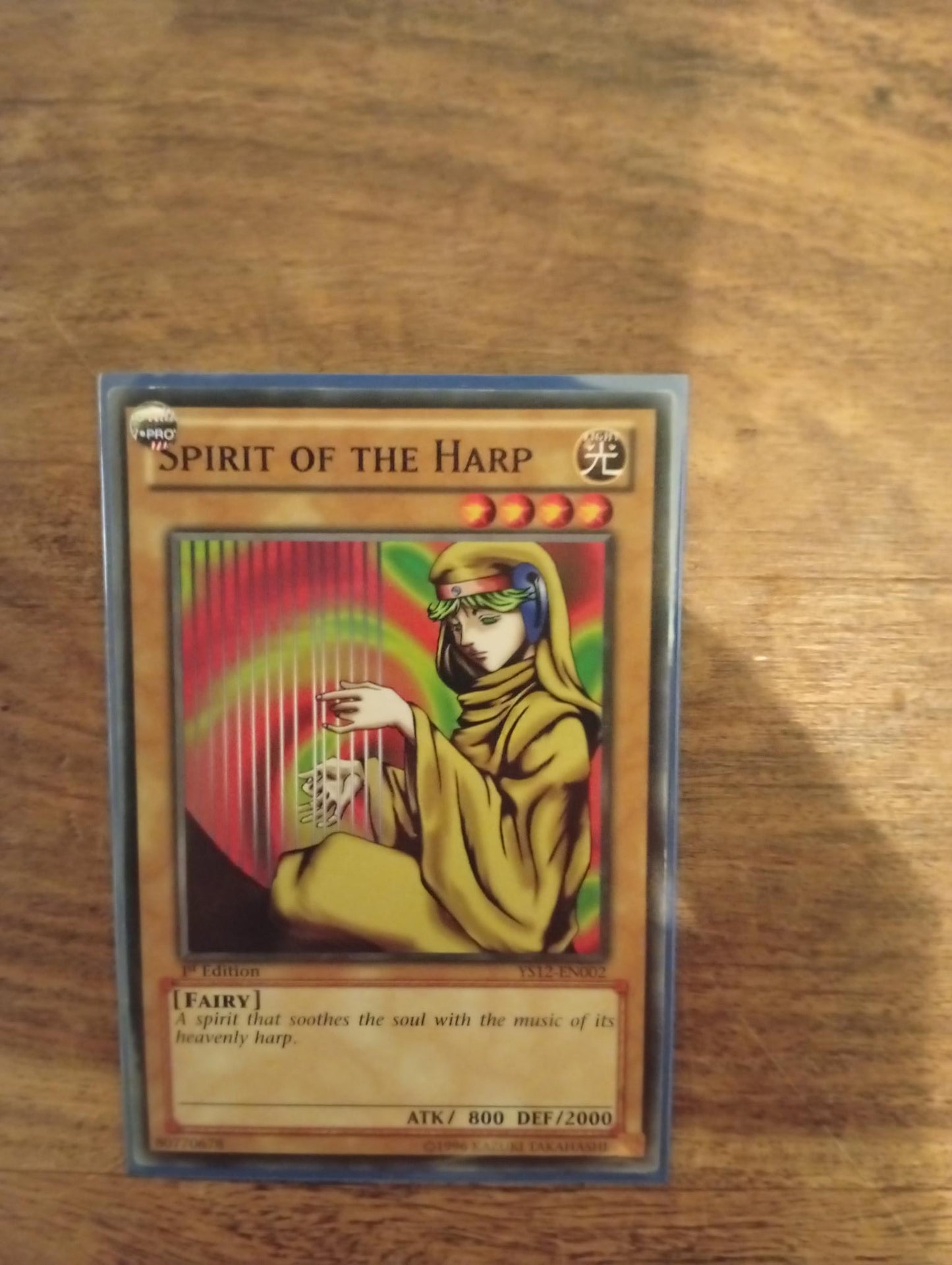 Yu-Gi-Oh! Spirit of the Harp YS12-EN002