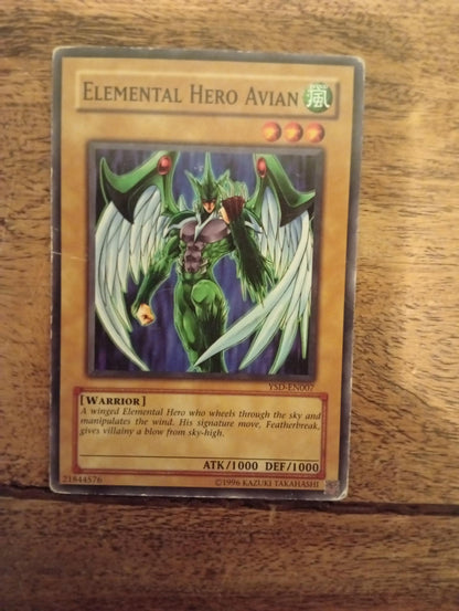 Yu-Gi-Oh! Elemental Hero Avian YSD-EN007