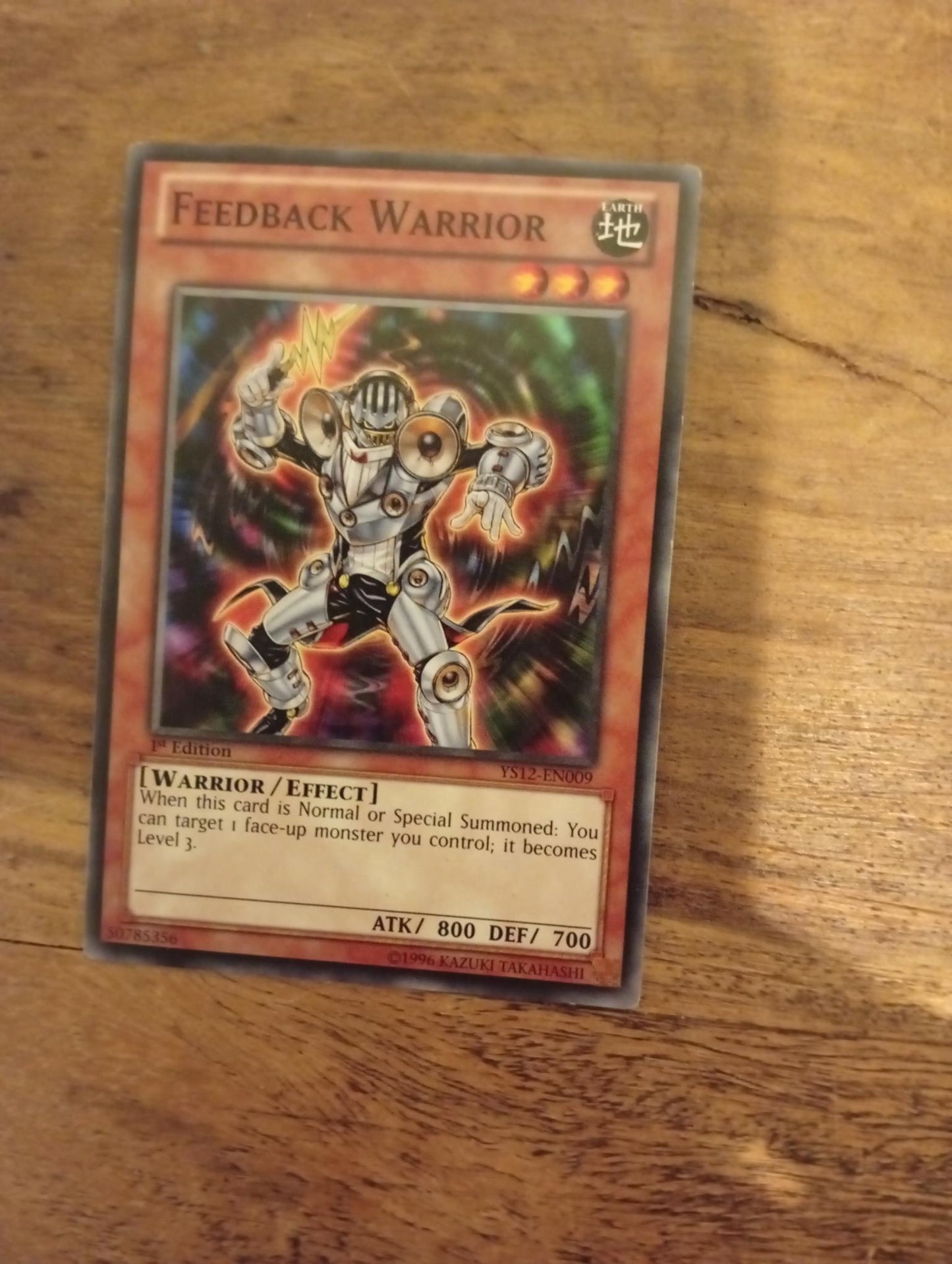 Yu-Gi-Oh! Feedback Warrior YS12-EN009