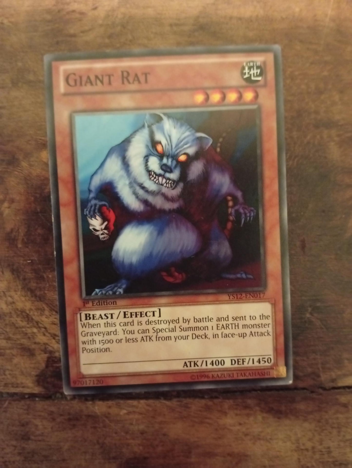 Yu-Gi-Oh! Giant Rat YS12-EN017