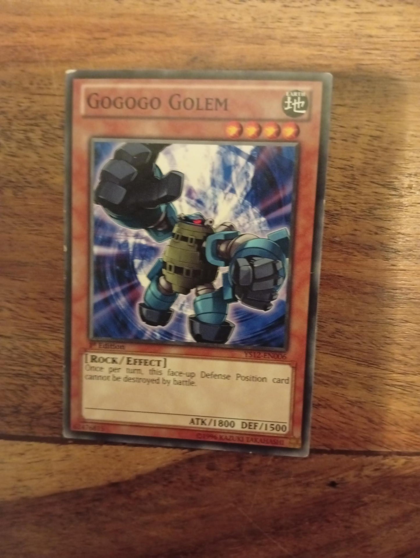 Yu-Gi-Oh! Gogogo Golem YS12-EN006