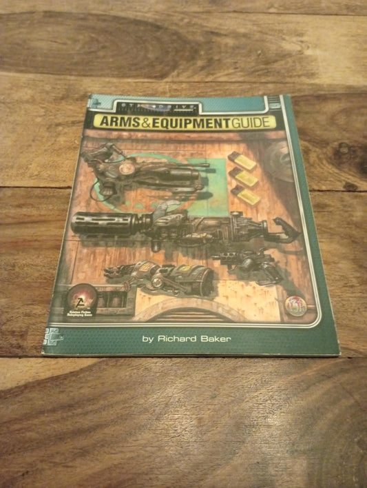 Alternity Arms & Equipment Guide Star Drive Wizards of the Coast 1998