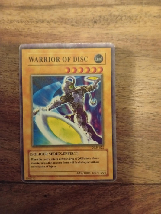 Yu-Gi-Oh! Warrior of Disc DCR-022