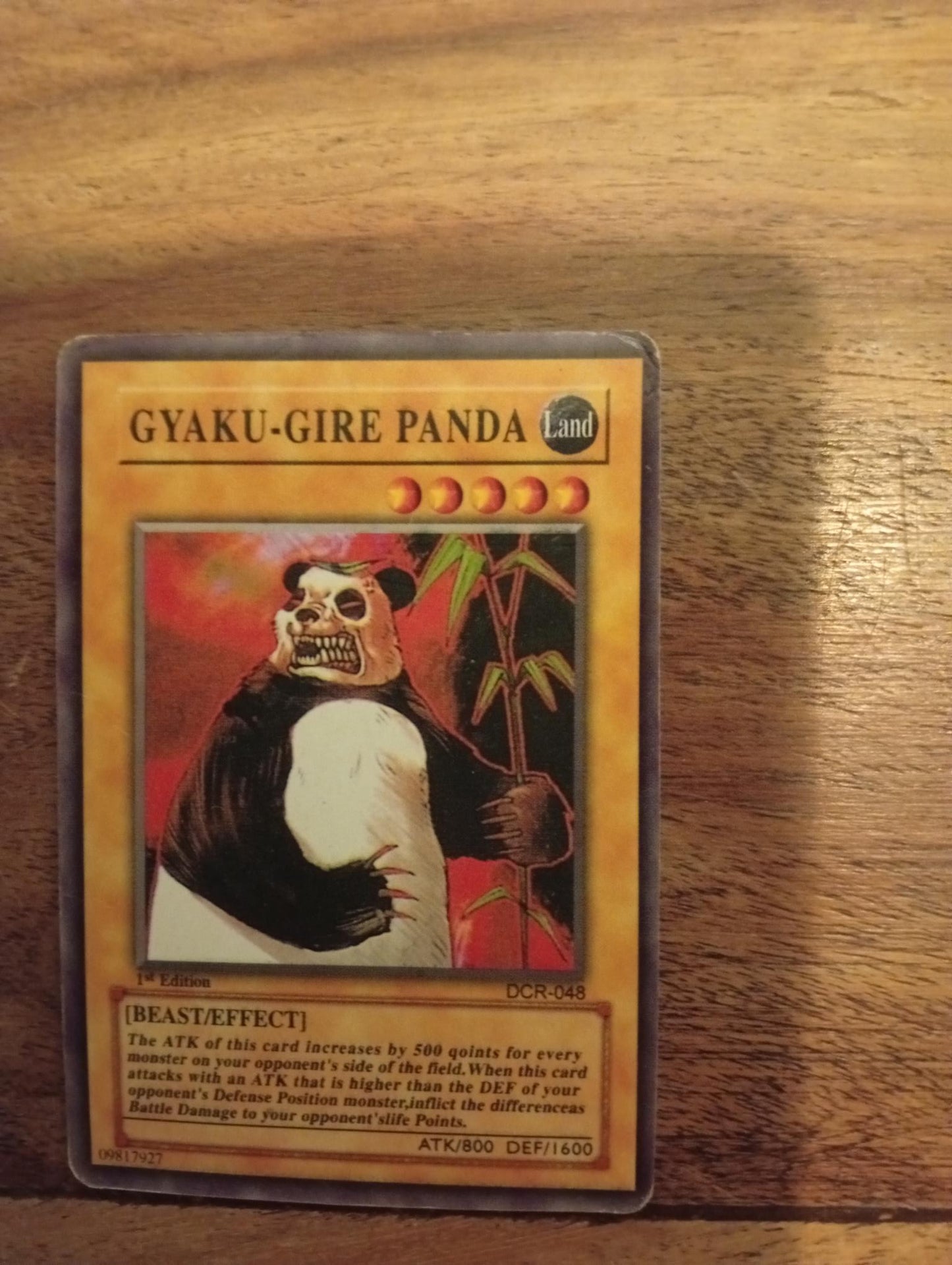 Yu-Gi-Oh! Gyaku-Gire Panda DCR-048