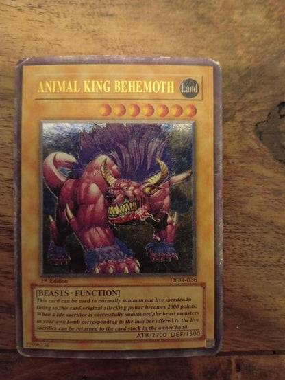 Yu-Gi-Oh! Animal King Behemoth DCR-036