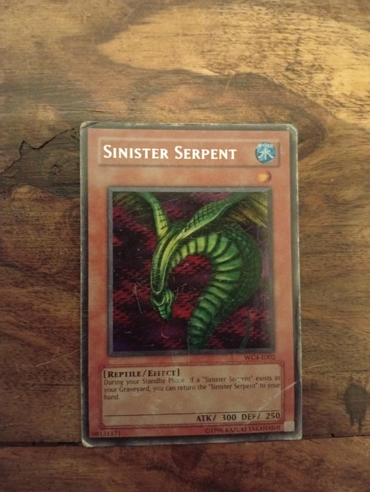 Yu-Gi-Oh! Sinister Serpent WC4-E002