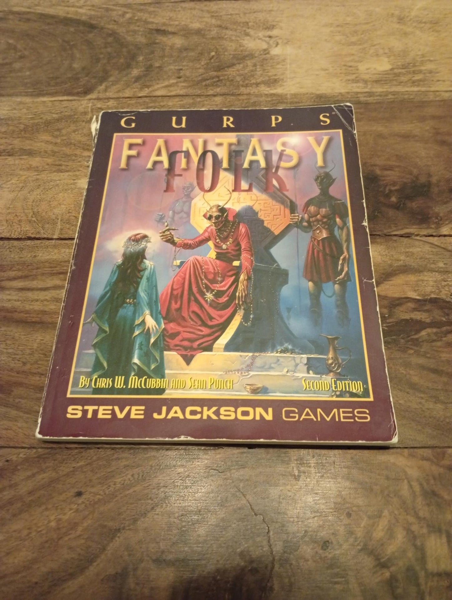 GURPS Fantasy Folk 2nd Edition SJG6015-2E Steve Jackson Games 2000