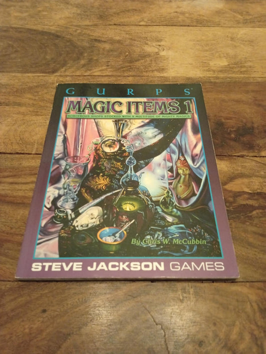 GURPS Magic Items 1 SJG6038-2ND Steve Jackson Games 1999