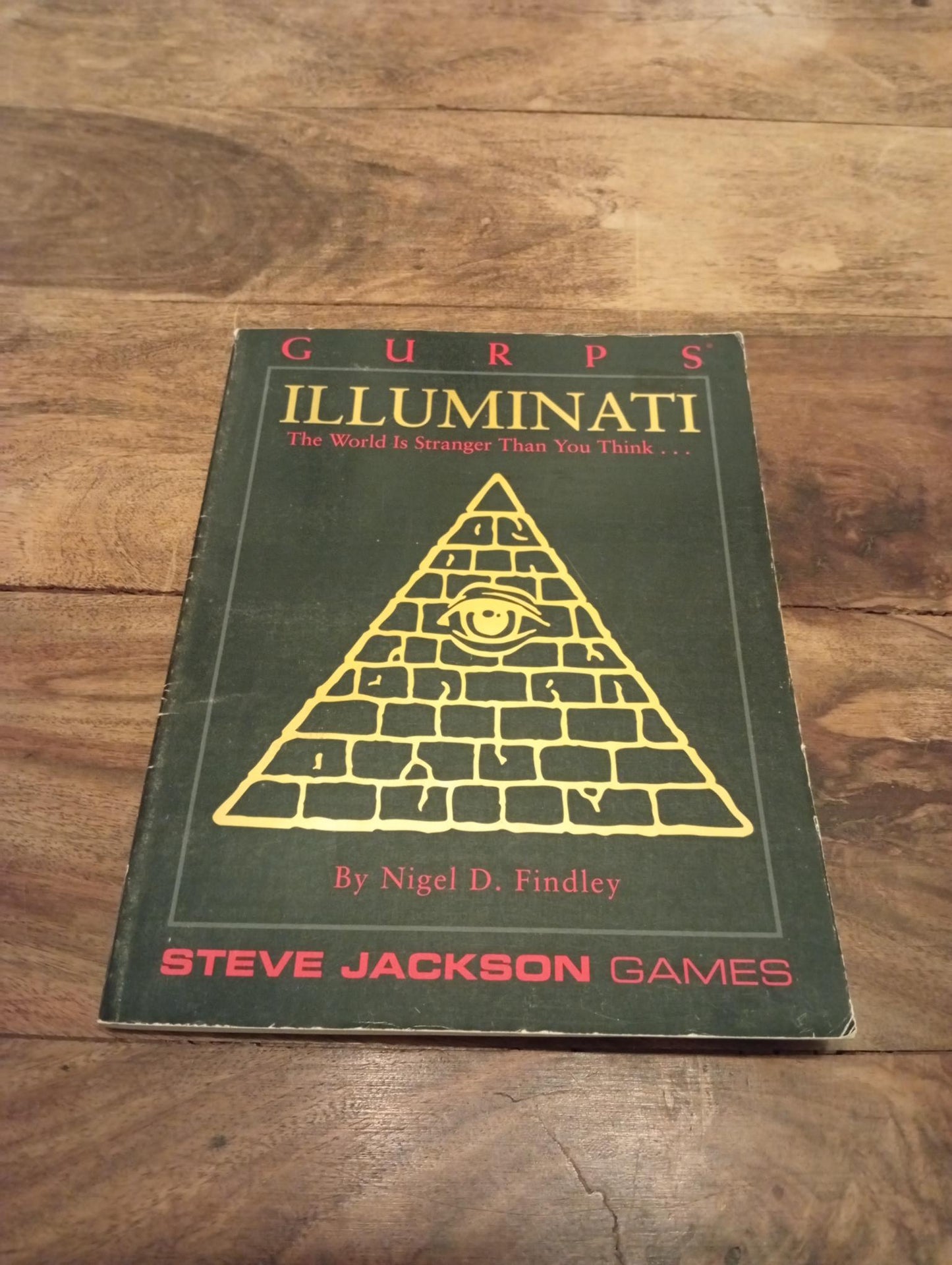 GURPS Illuminati SJG6016 Steve Jackson Games 2000