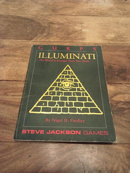 GURPS Illuminati SJG6016 Steve Jackson Games 2000