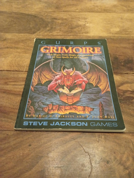 GURPS Grimoire 1st-3rd Ed Steve Jackson Games 1994