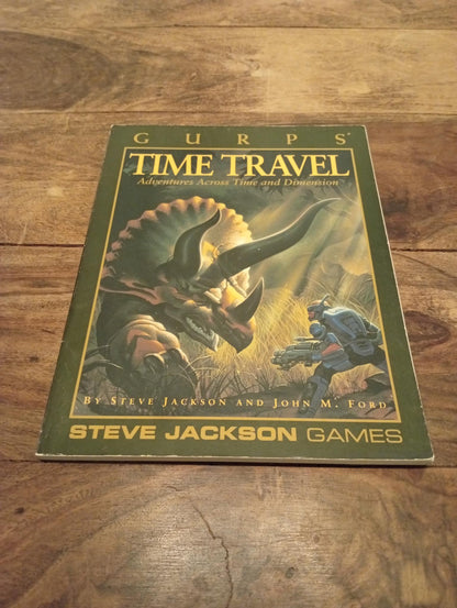 GURPS Time Travel SJG6020 Steve Jackson Games 1991