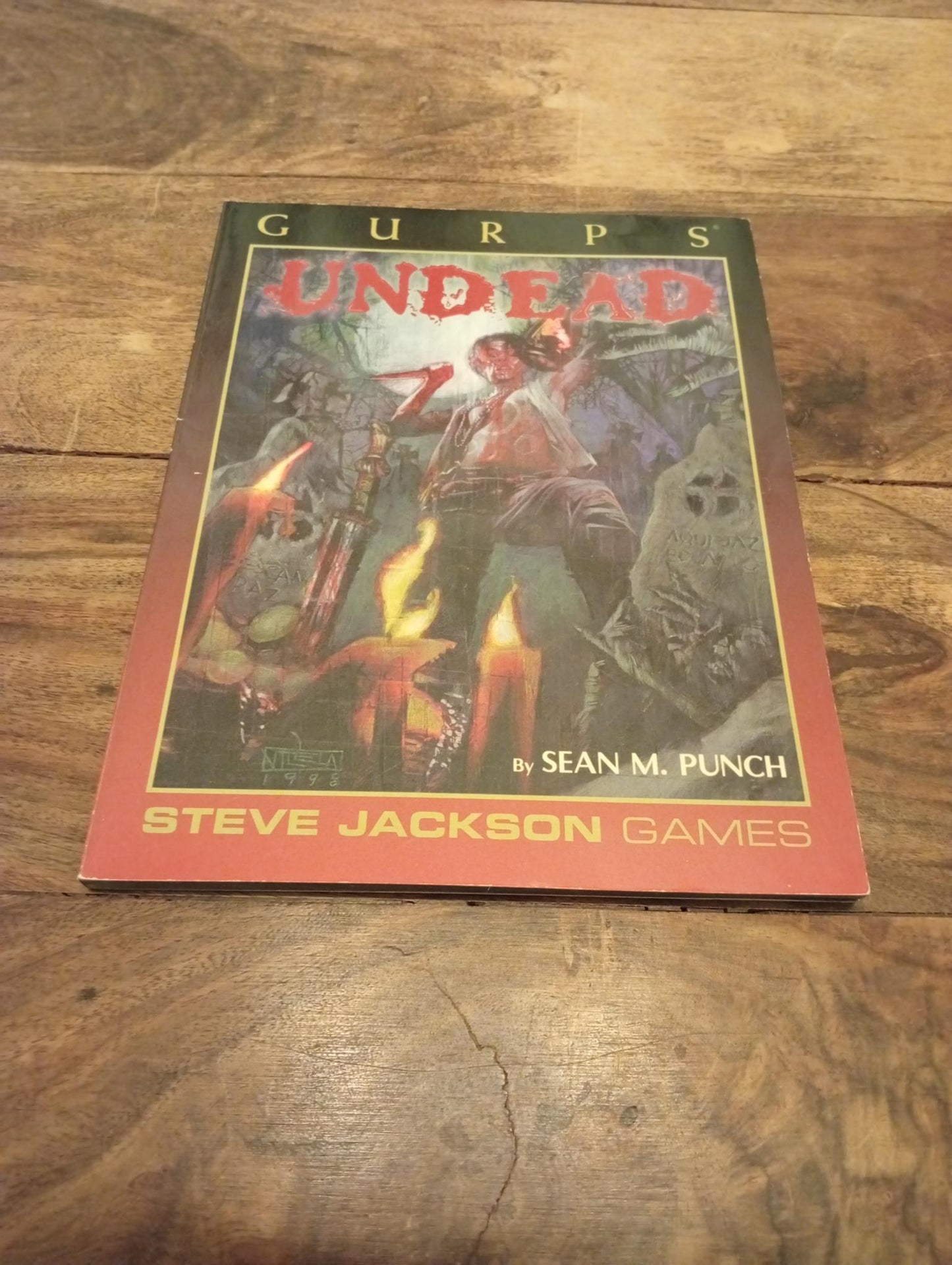 GURPS Undead SJG6086 Steve Jackson Games 1998