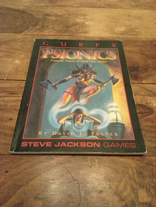 GURPS PSIONICS STEVE JACKSON GAMES 1995 David L. Pulver