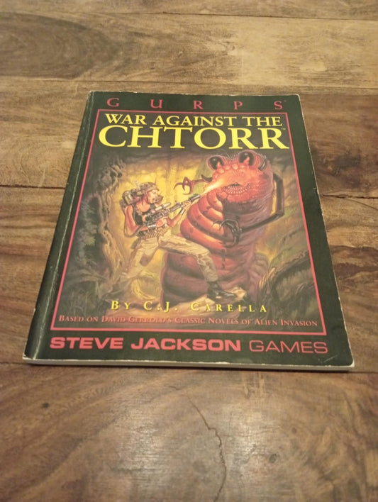 GURPS War Against the Chtorr SJG6053 Steve Jackson Games 1993