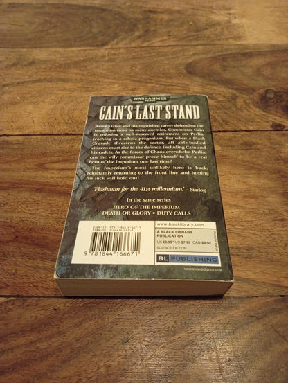 Warhammer 40,000 Cain's Last Stand Ciaphas Cain #6 Black Library 2008