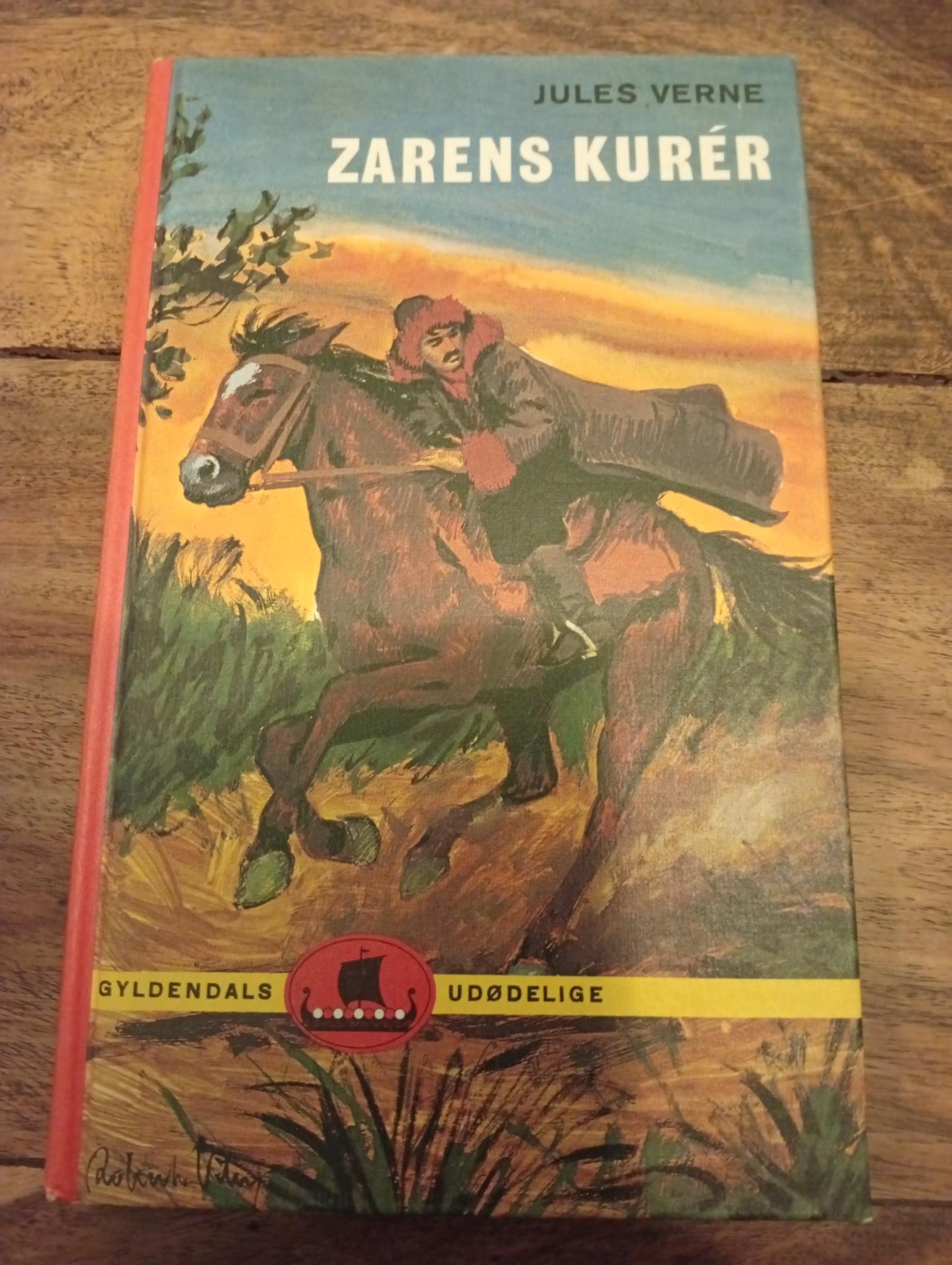 Zarens kurér Jules Verne Gyldendals udødelige 1980