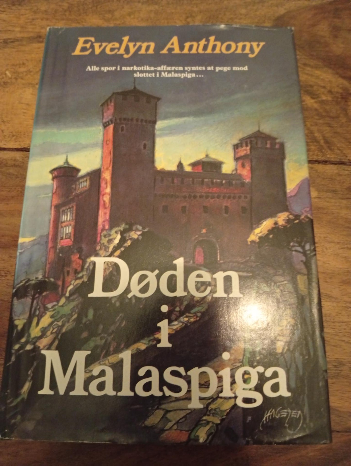 Døden i Malaspiga Evelyn Anthony 1984