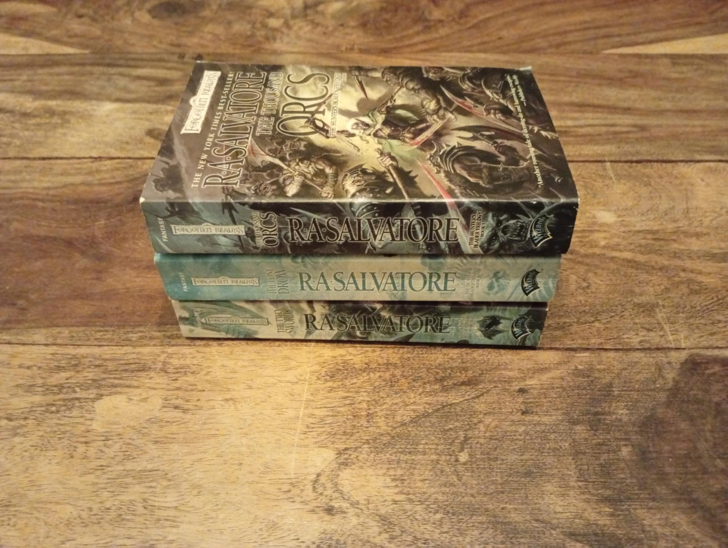 Forgotten Realms The Hunter's Blades Trilogy 1-2-3 R.A. Salvatore WOTC 2002 - 2004