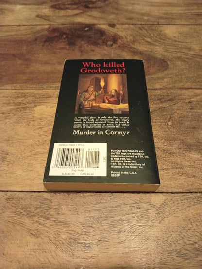 Forgotten Realms Murder in Cormyr Chet Williamson TSR 1998