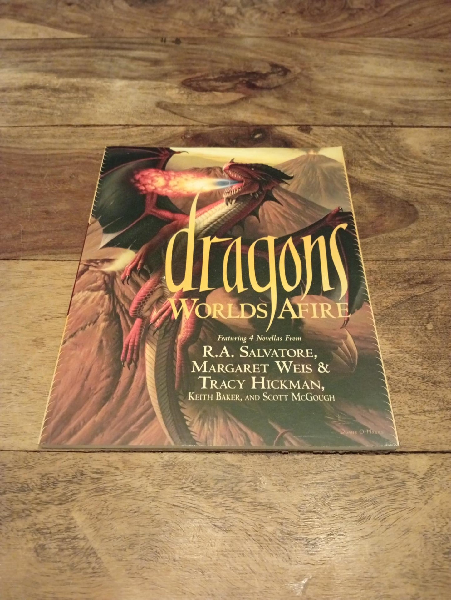 Dragons Worlds Afire Hardcover Wizards of the Coast 2006