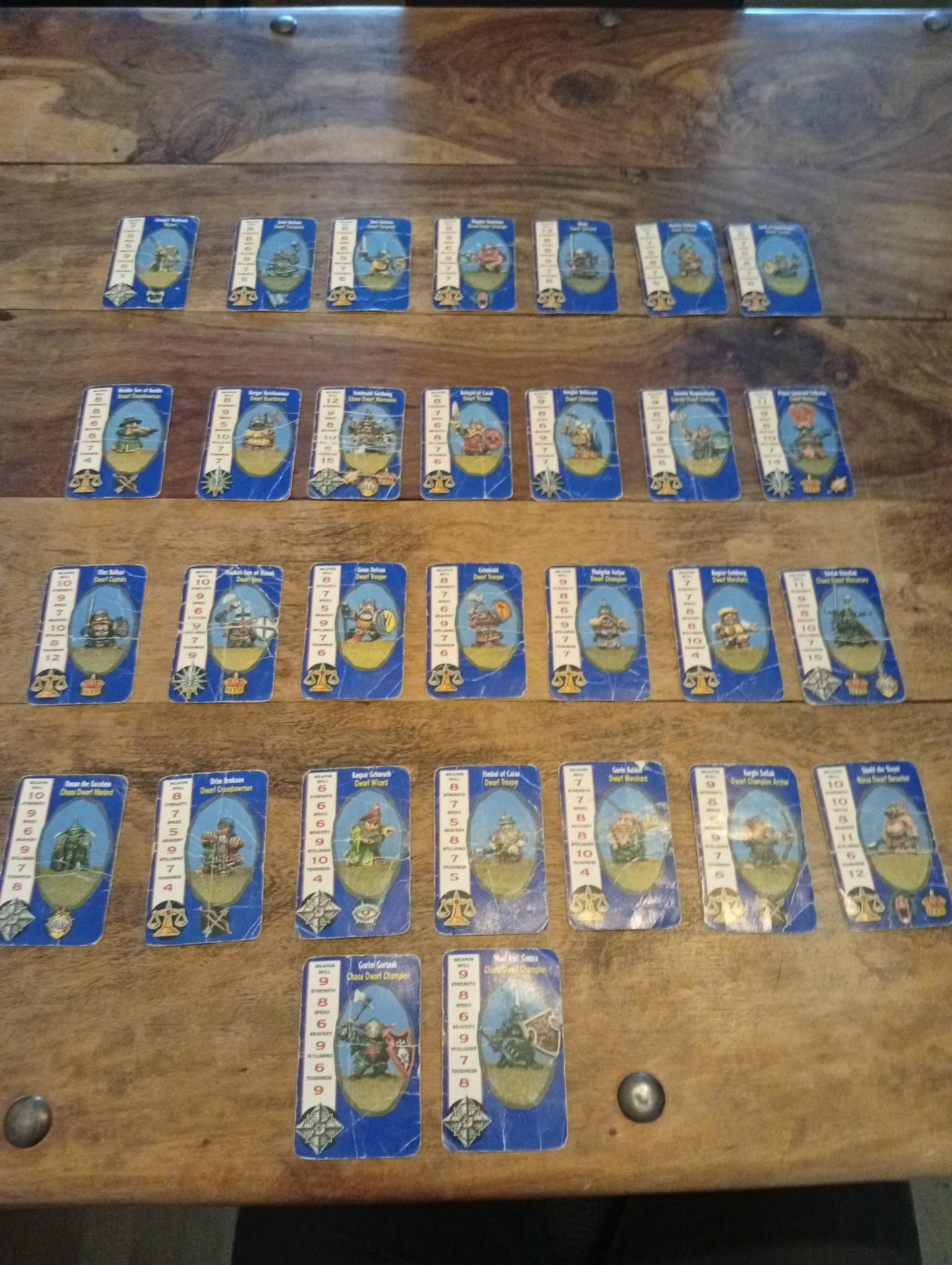 Warhammer Citadel Combat Cards Squat Troopers