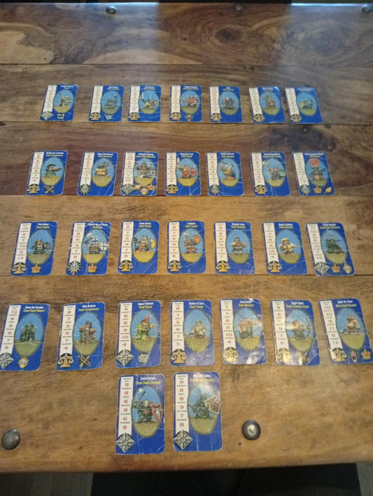 Warhammer Citadel Combat Cards Squat Troopers