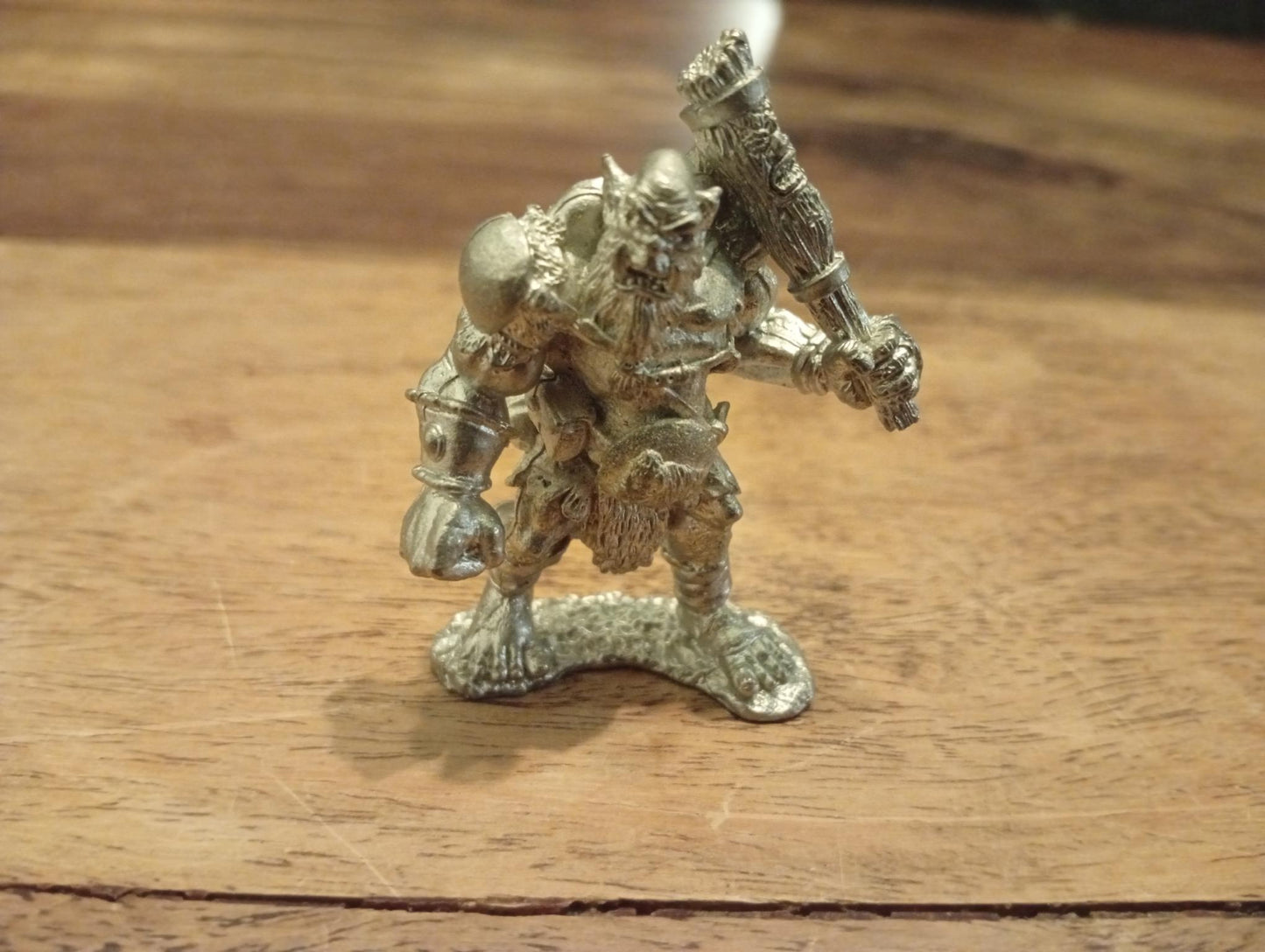 Warhammer Fantasy Ogre Chieftain Warrior Metal Unpainted Games Workshop