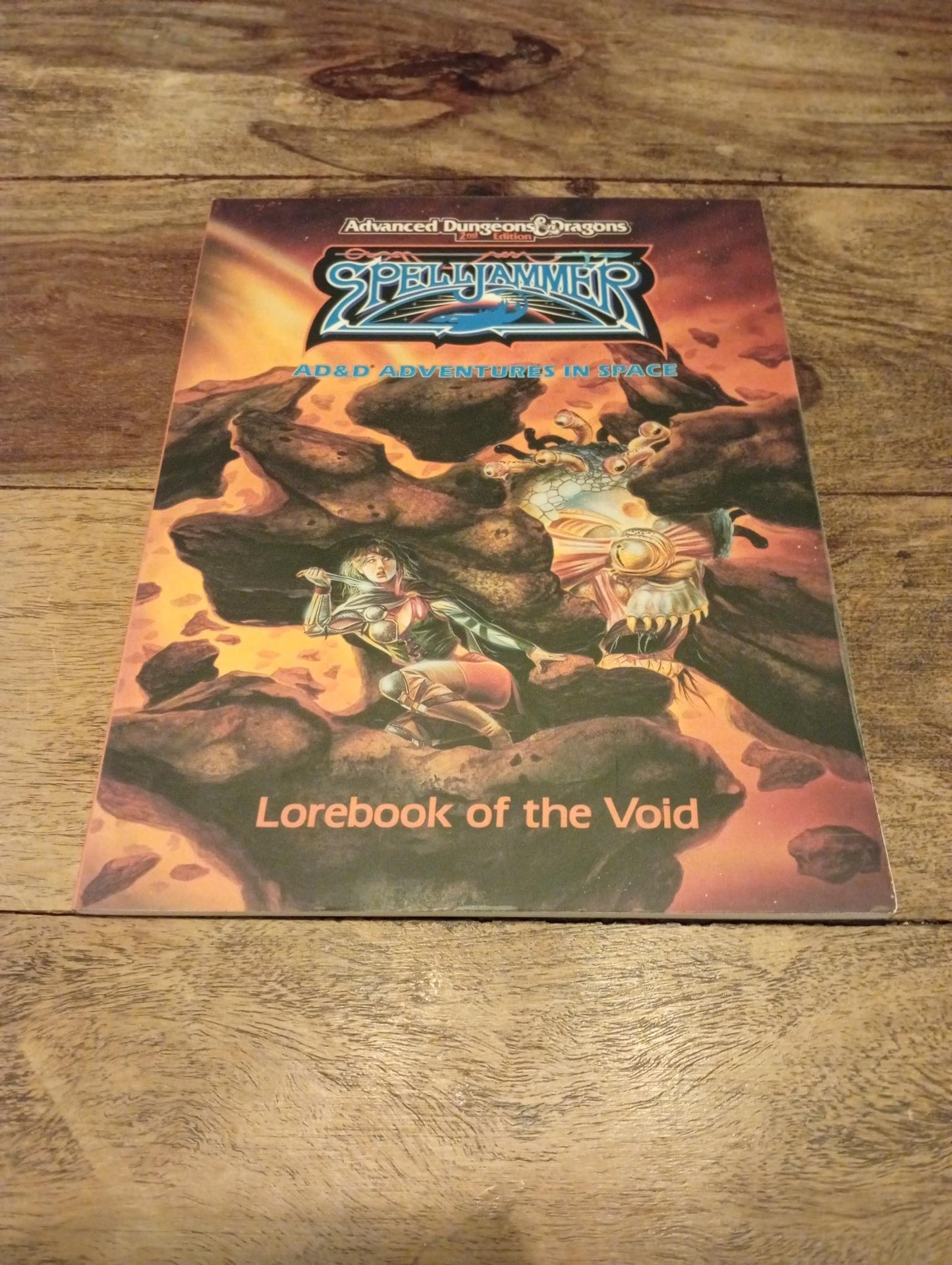 AD&D Spelljammer Adventures in Space Lorebook of the Void TSR 1989