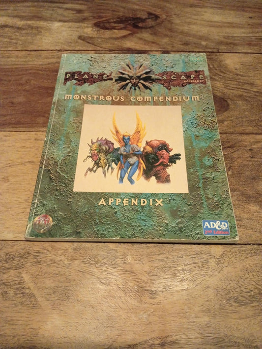 Planescape Monstrous Compendium Appendix I AD&D 2602 TSR 1994