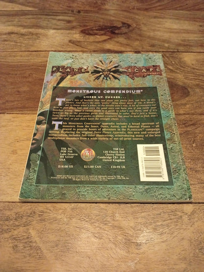 Planescape Monstrous Compendium Appendix I AD&D 2602 TSR 1994