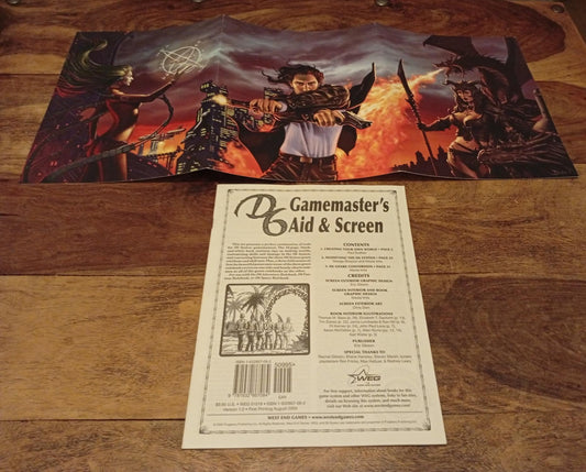 D6 Gamemaster's Aid & Screen West End Games 2005