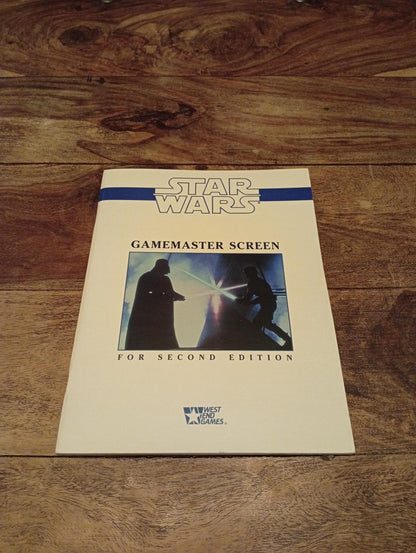 Star Wars Gamemaster Screen 2nd Ed West End Games 1992