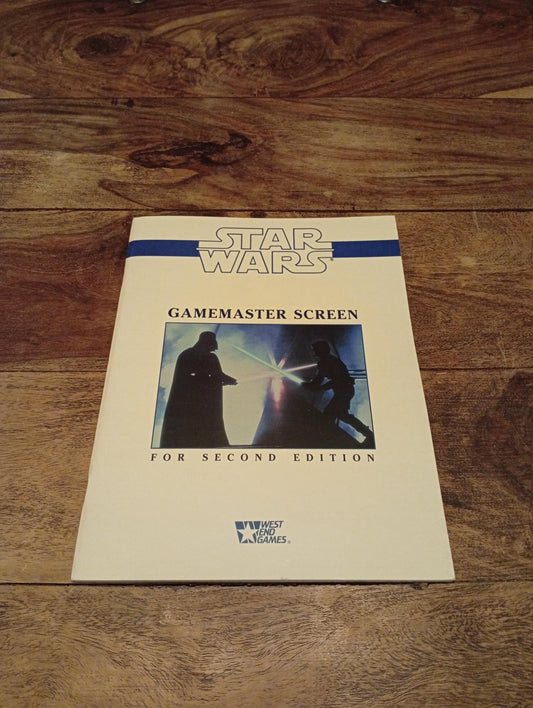 Star Wars Gamemaster Screen 2nd Ed West End Games 1992