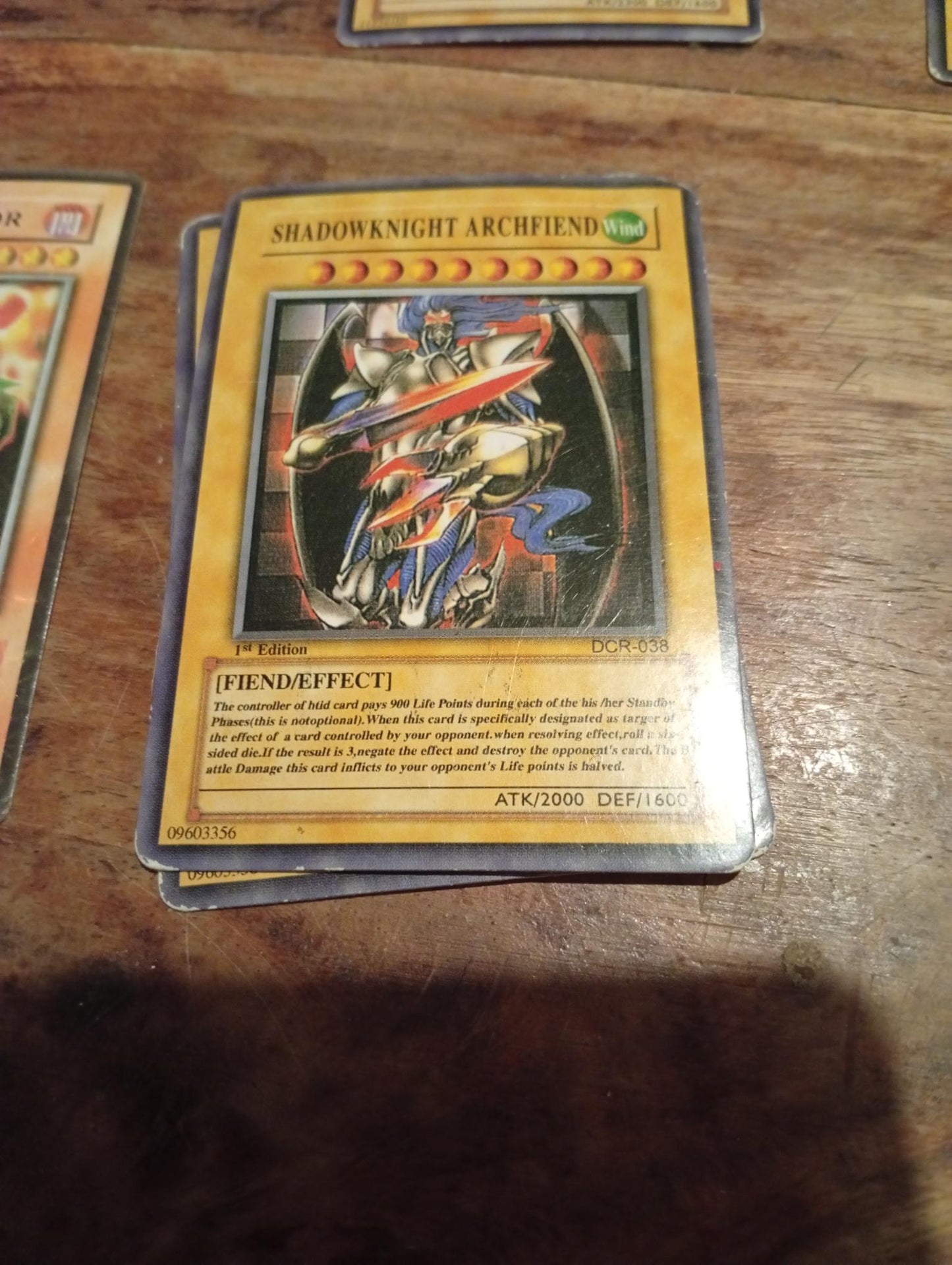 Yu-Gi-Oh! Shadowknight Archfiend DCR-038