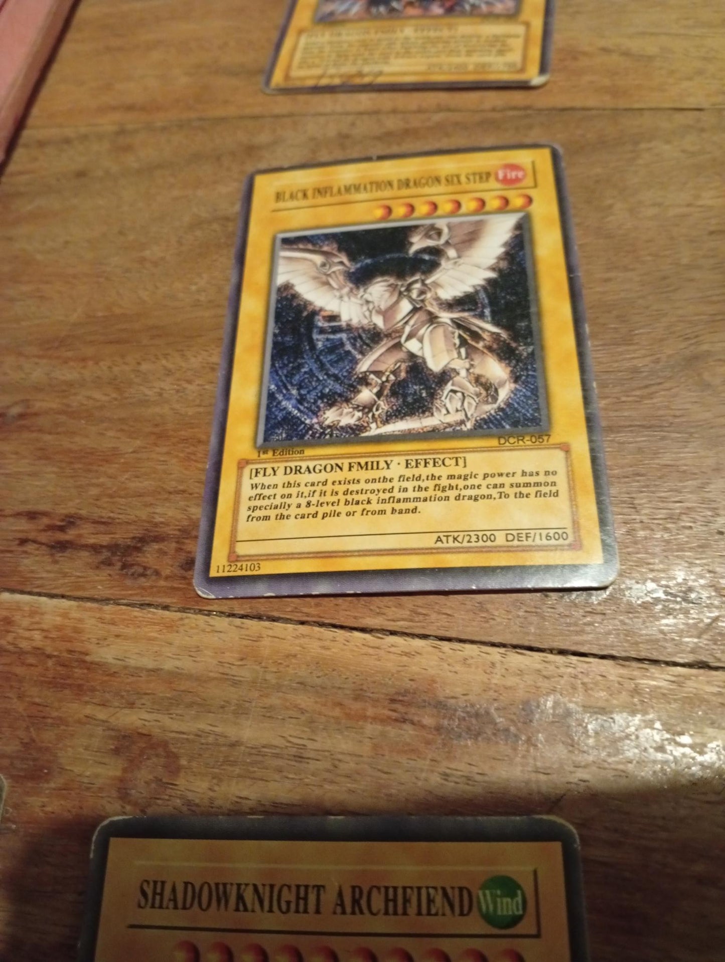 Yu-Gi-Oh! Black Flame Dragon Six Step DCR-057