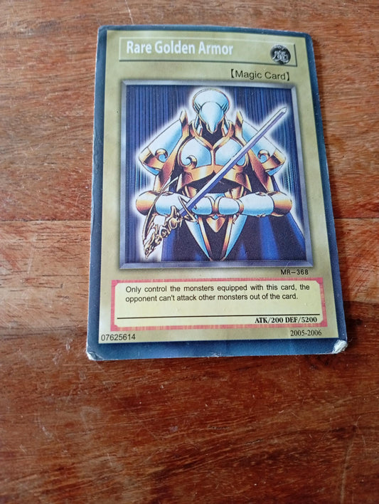 Yu-Gi-Oh! Rare Golden Armor MR-368