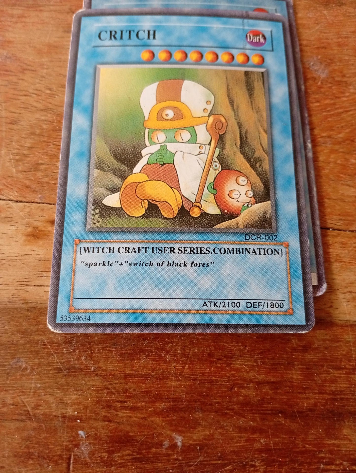 Yu-Gi-Oh! Critch DCR-002