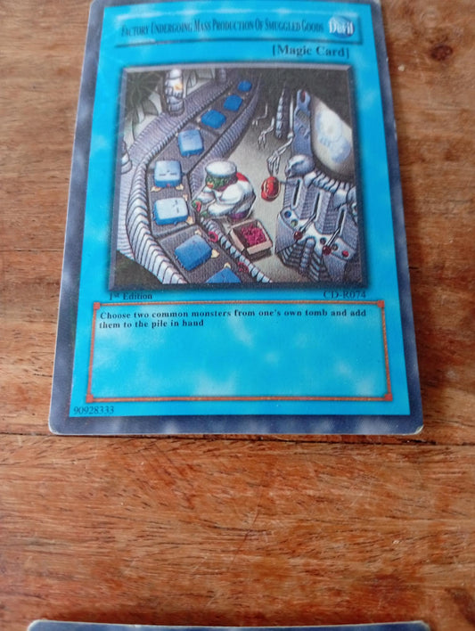 Yu-Gi-Oh! Factory Undergoing Mass Production CD-R074