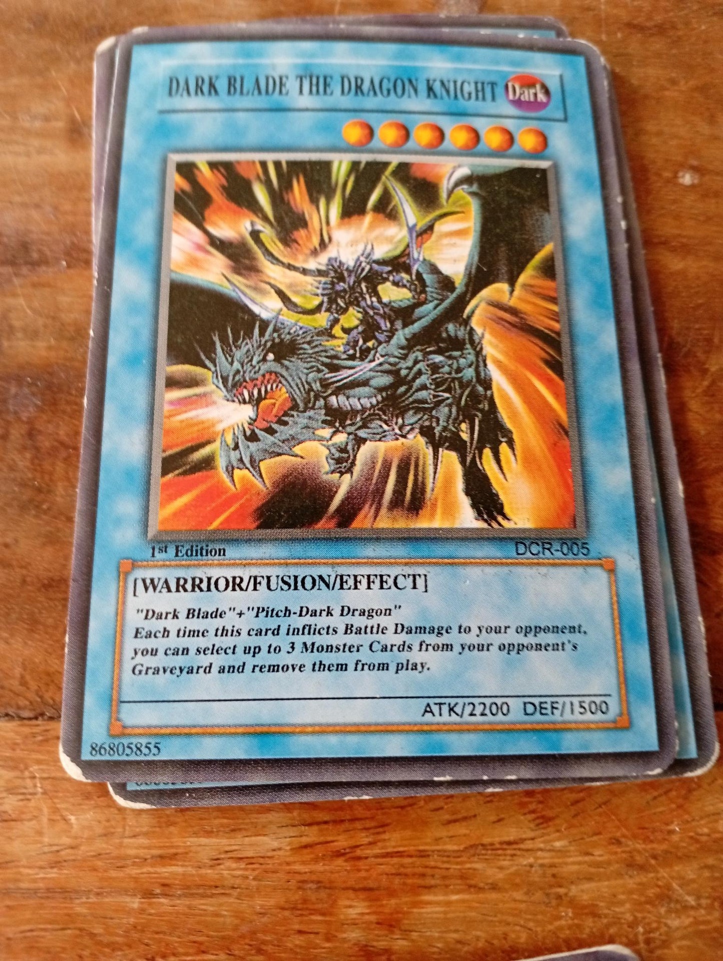 Yu-Gi-Oh! Dark Blade the Dragon Knight DCR-005