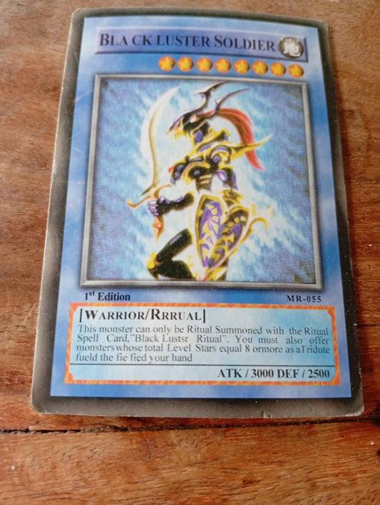 Yu-Gi-Oh! Black Luster Soldier MR-055