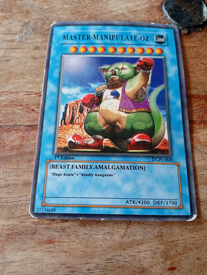 Yu-Gi-Oh! Master Manipulate Oz DCR-006