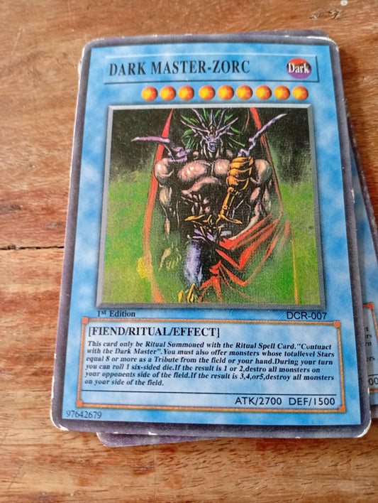 Yu-Gi-Oh! Dark Master - Zorc DCR-007