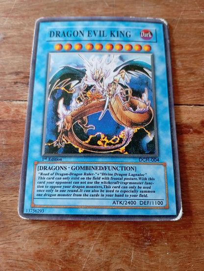 dark dragon monsters yugioh Yu-Gi-Oh! Dragon Evil King DCR-004 – AllRoleplaying.com
