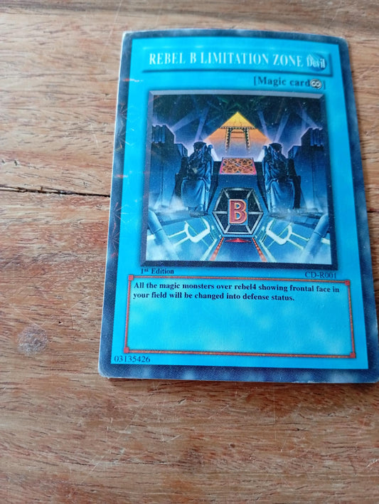 Yu-Gi-Oh! Rebel B Limitation Zone CD-R001