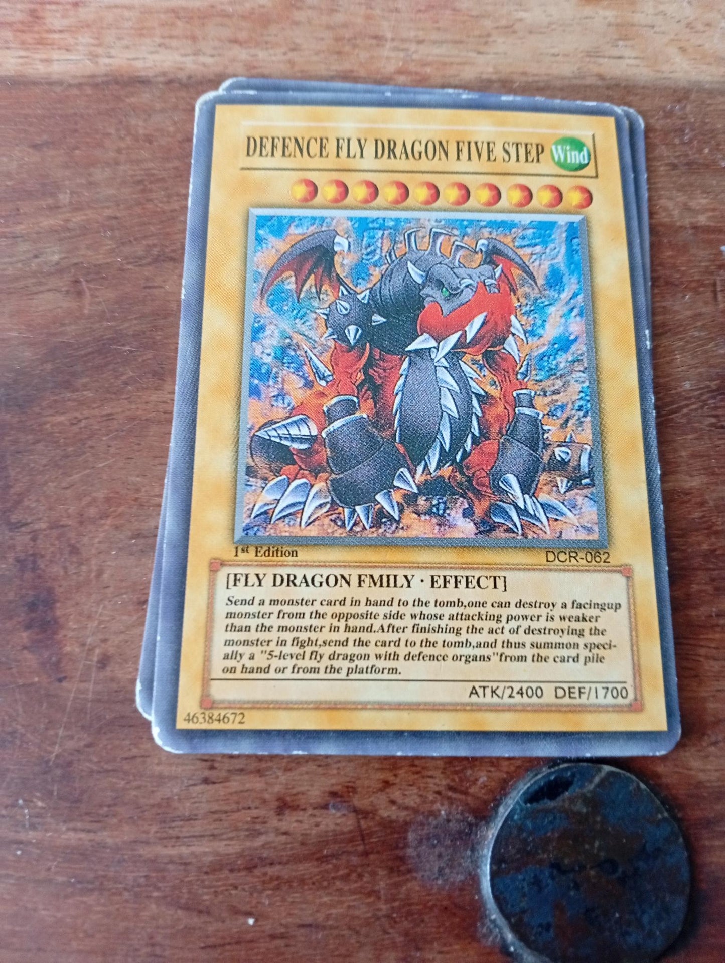 Yu-Gi-Oh! Defence Fly Dragon Five Step DCR-062